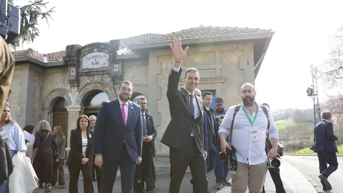 EN IMÁGENES: Pedro Sánchez elige Asturias para presentar su plan para la España vaciada