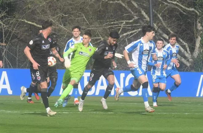 El Fabril se choca contra un muro y pierde (0-2) con el Numancia