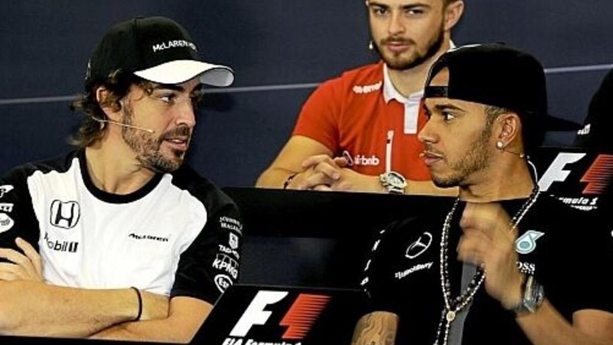 La rivalidad entre Hamilton y Alonso forma parte de la historia de al F1