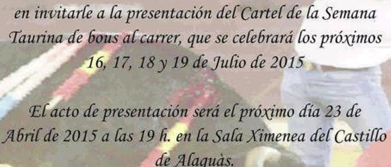 Una peña anuncia por sorpresa  «bous al carrer» para su 25 aniversario