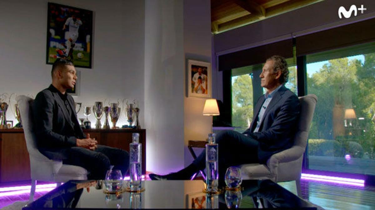 Casemiro: "Zidane me dijo: cuando empieces a jugar no vas a dejar de hacerlo nunca más"