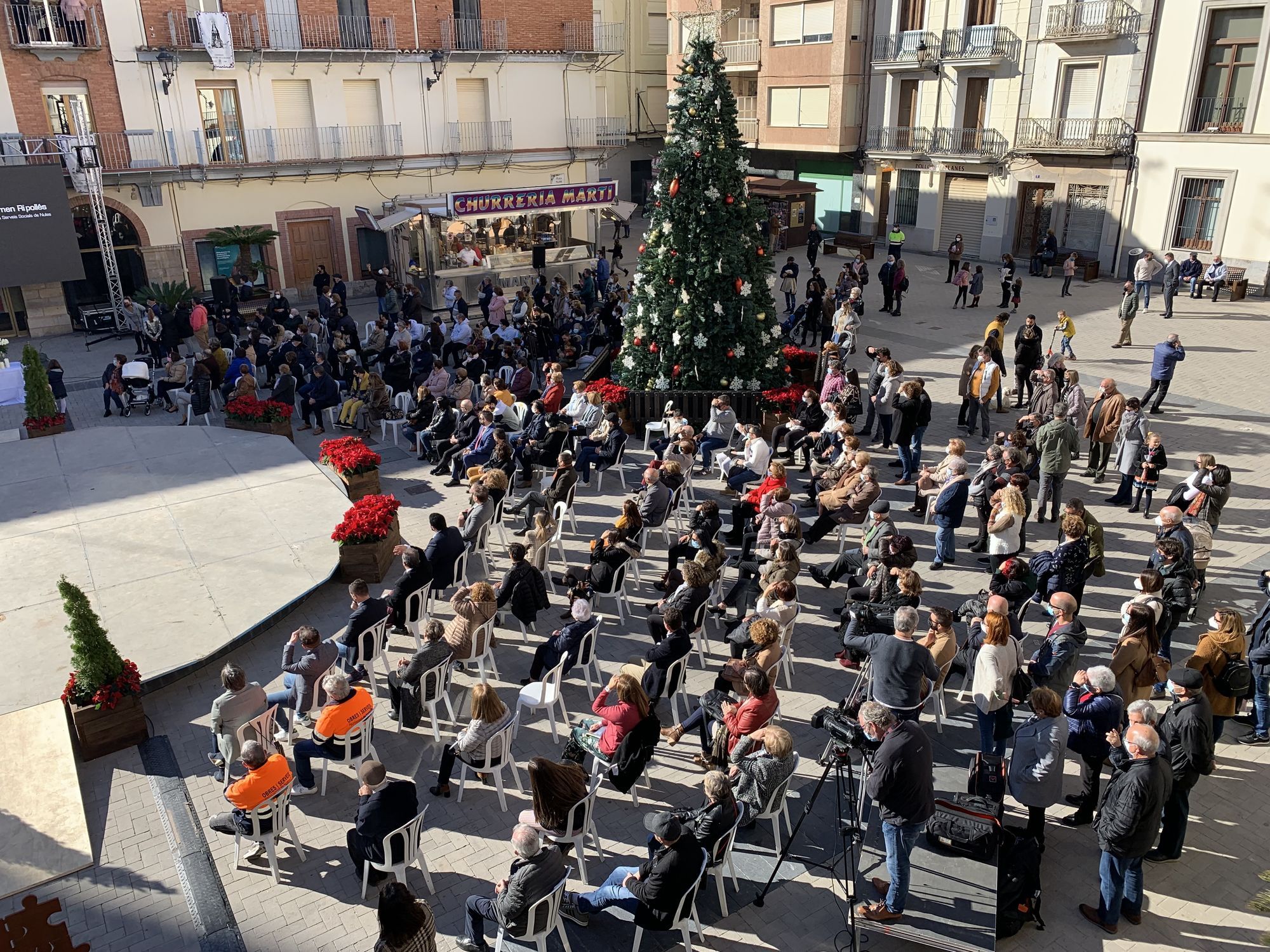 'Tota Nules a una', acto de agradecimiento por la lucha frente a al pandemia