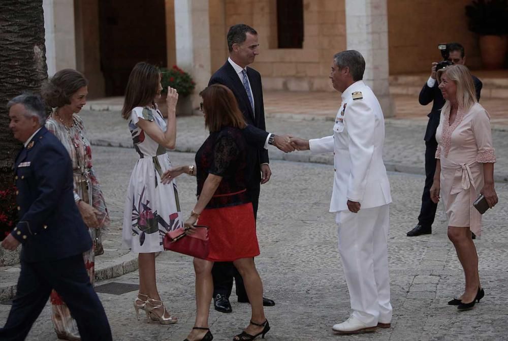 Cóctel de Felipe VI en la Almudaina