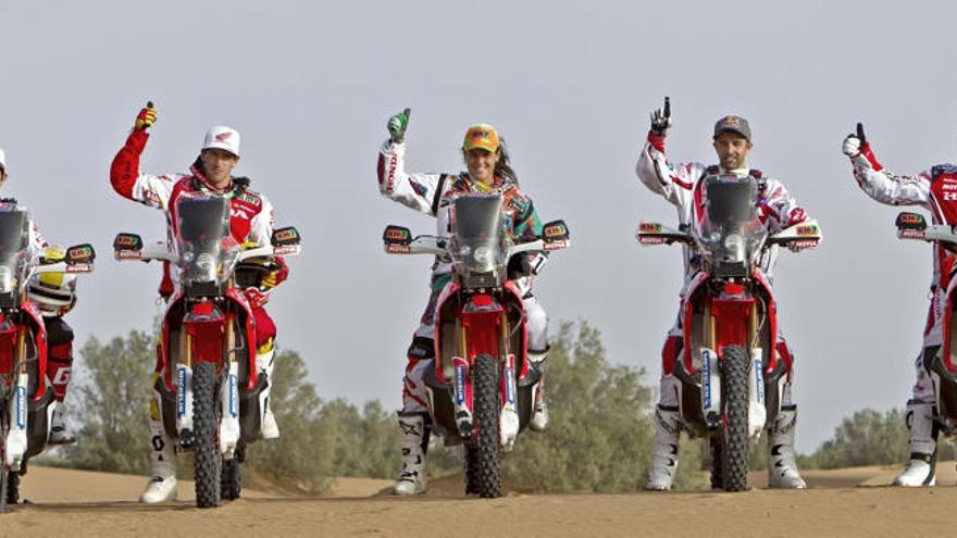 Barreda y su equipo preparan el Dakar