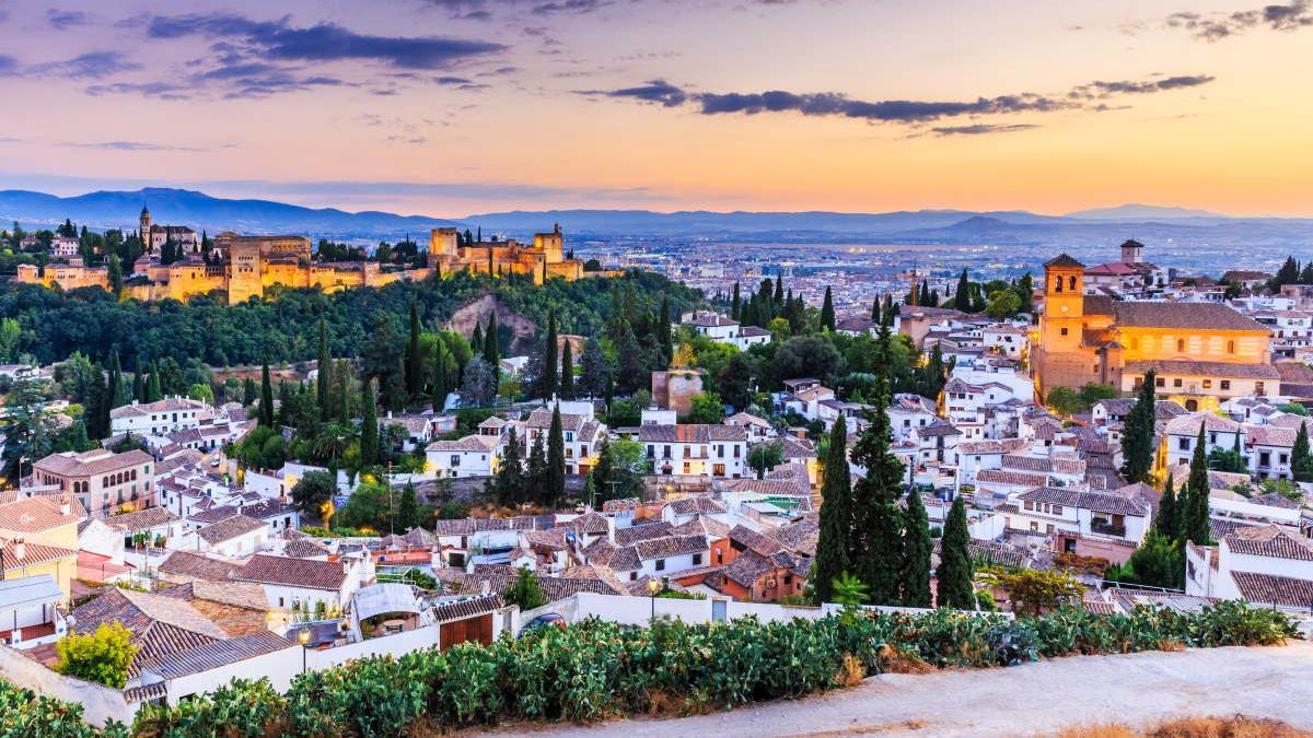 Vista de la ciudad de Granada