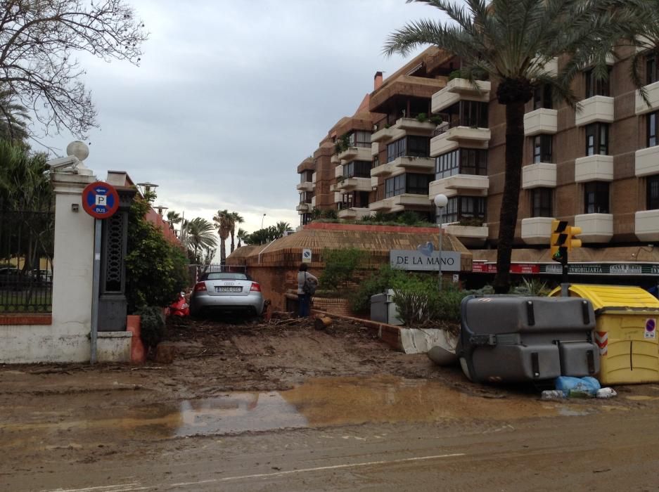 La tormenta provoca más de 200 incidentes