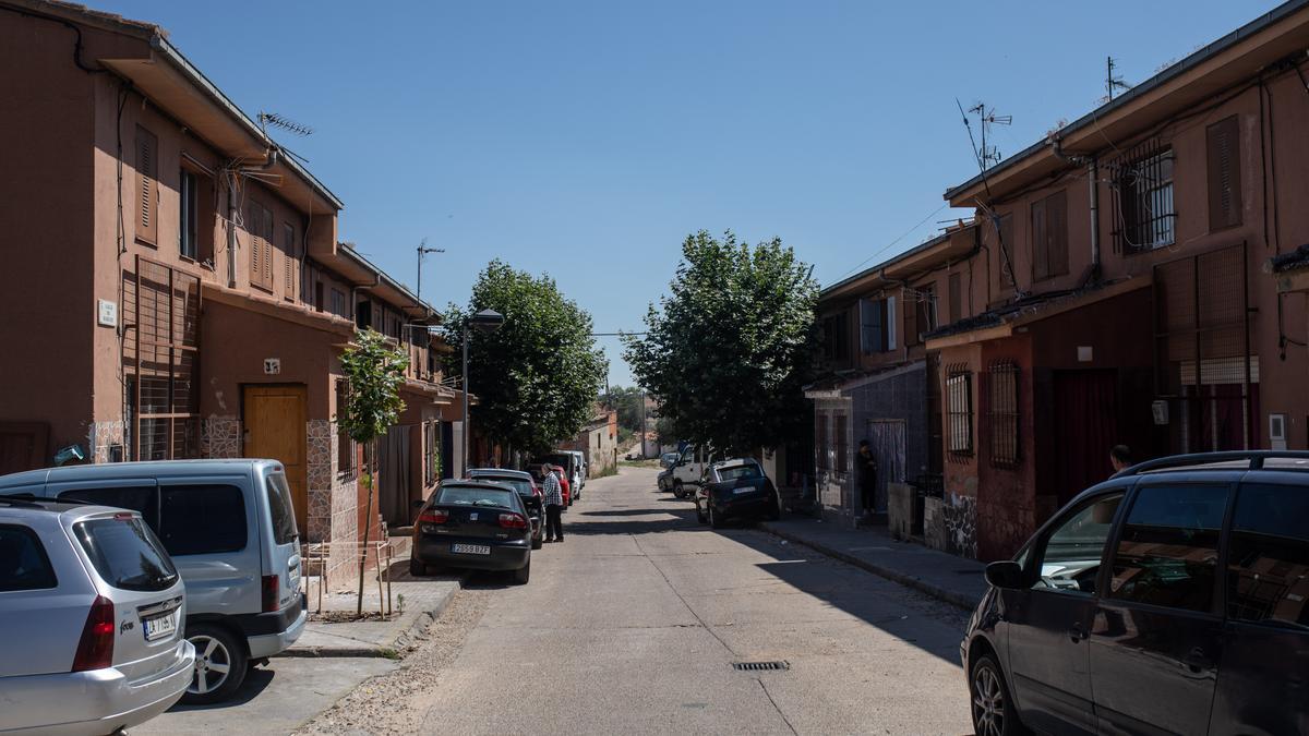 Una calle del barrio.