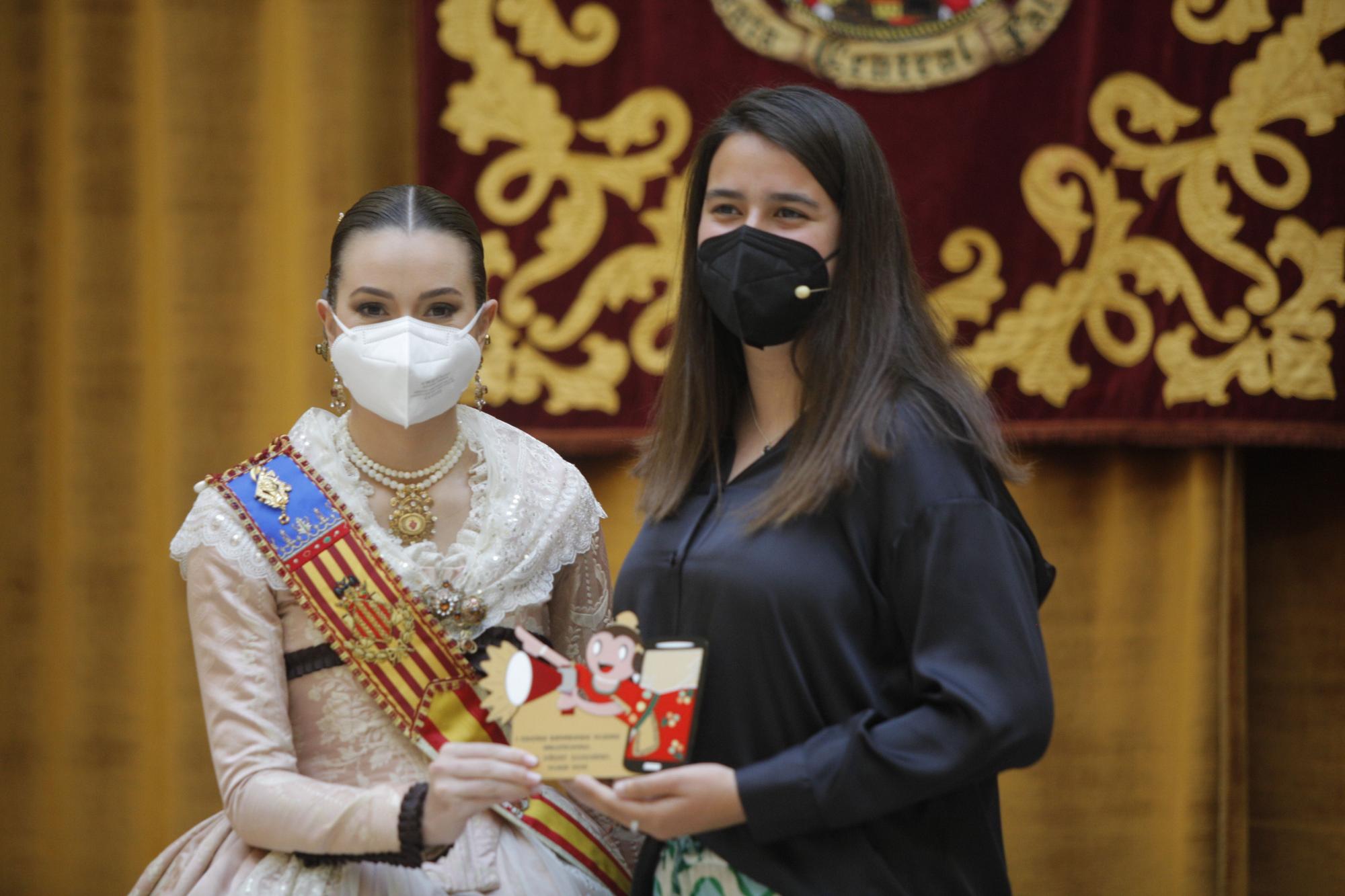 Entrega de premios de la Gala Juvenil de las Fallas 2021