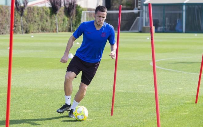 El primer entreno del FC Barcelona B