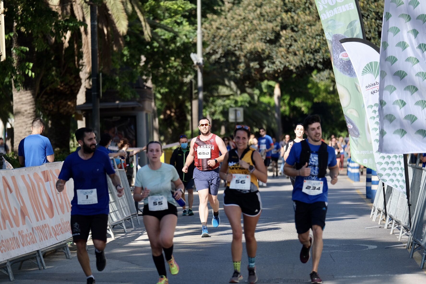 Celebración de la V Carrera de la Prensa en Málaga