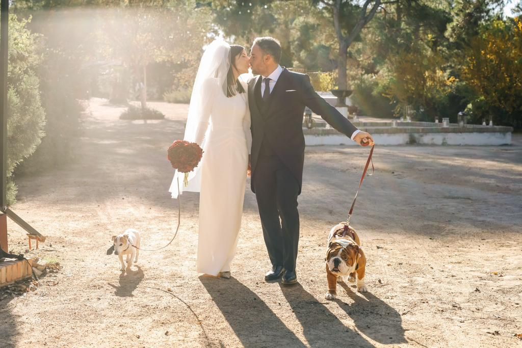 La boda de Núria Veintimilla y Álvaro Barberá, en imágenes