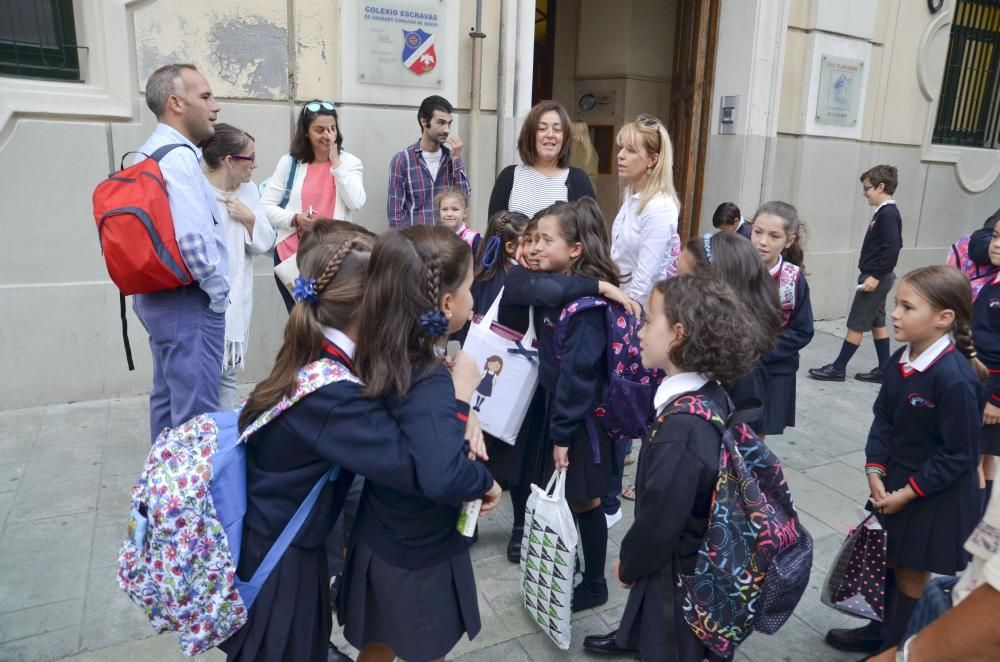 Más de 200.700 niños gallegos se incorporan a clase