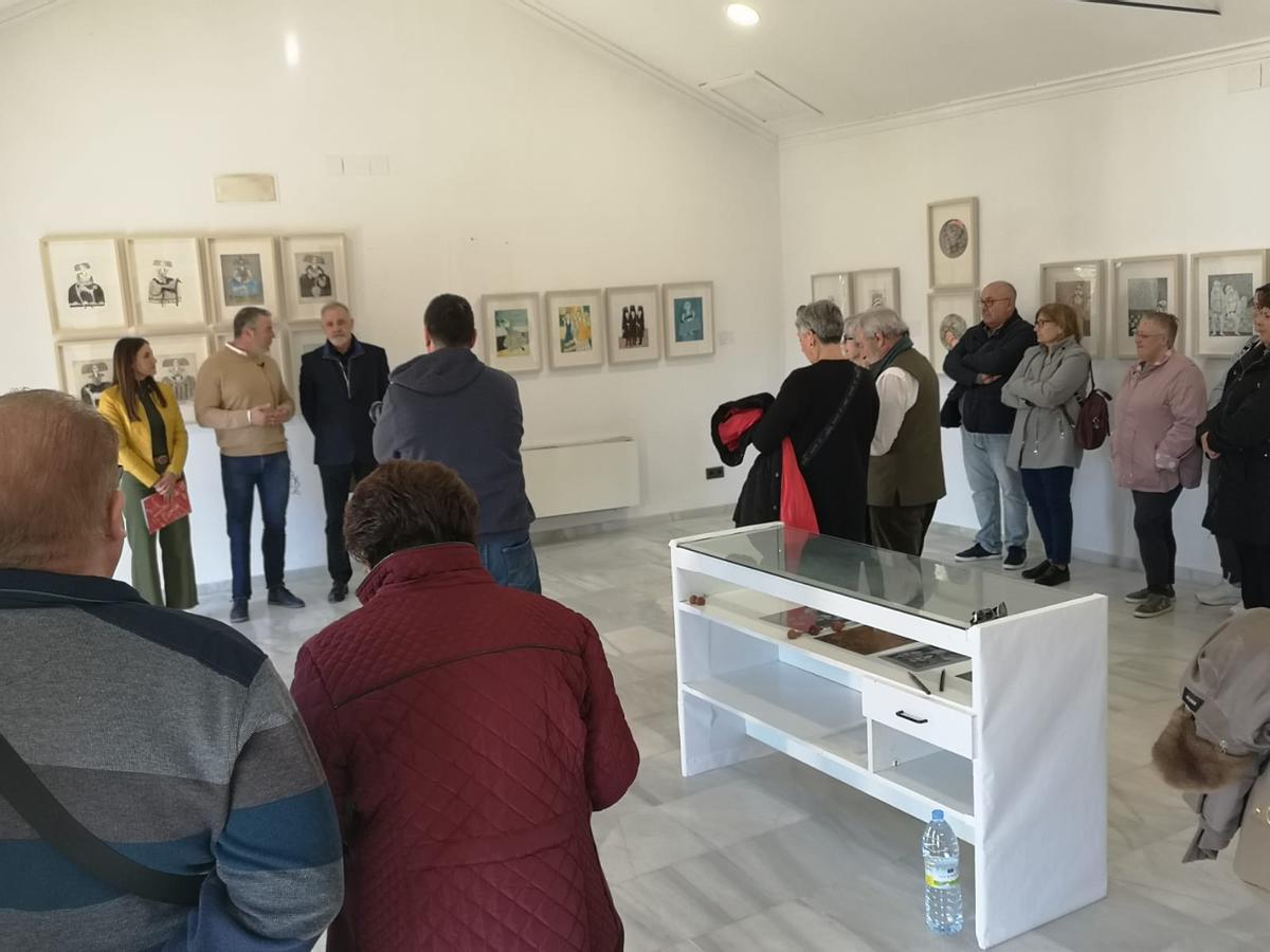 Inauguración de la exposición de Paco Conti.