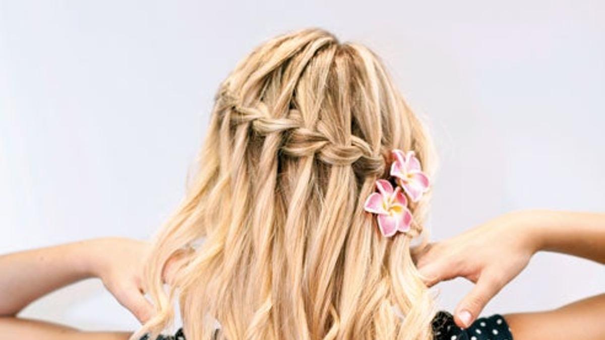 Trenzas en cascada