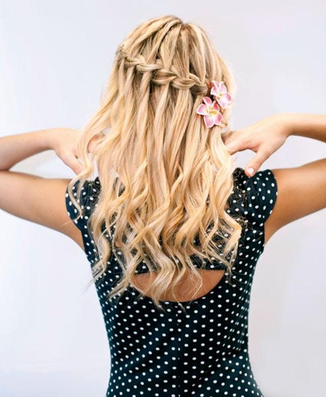 Trenza en cascada