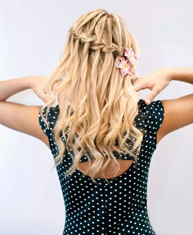 Trenza en cascada