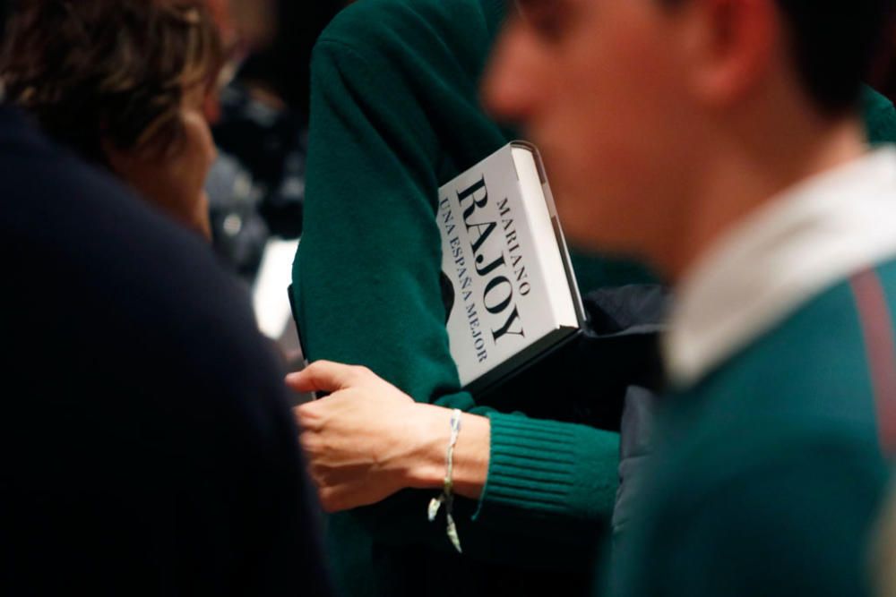 Firma de libros de Mariano Rajoy.