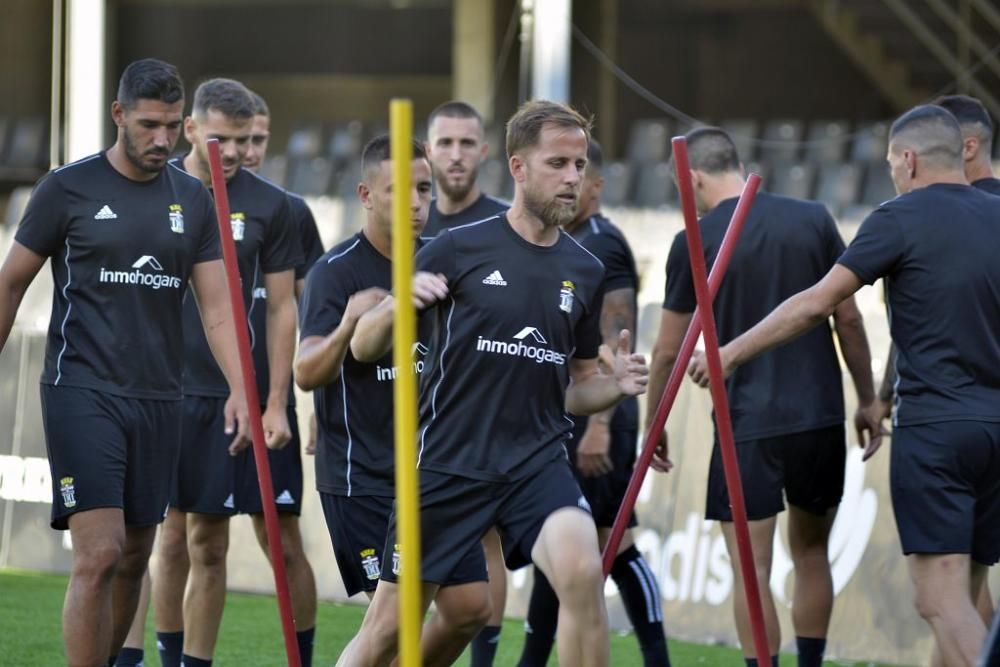 Entrenamiento del FC Cartagena en el Cartagonova (07/06/2019)