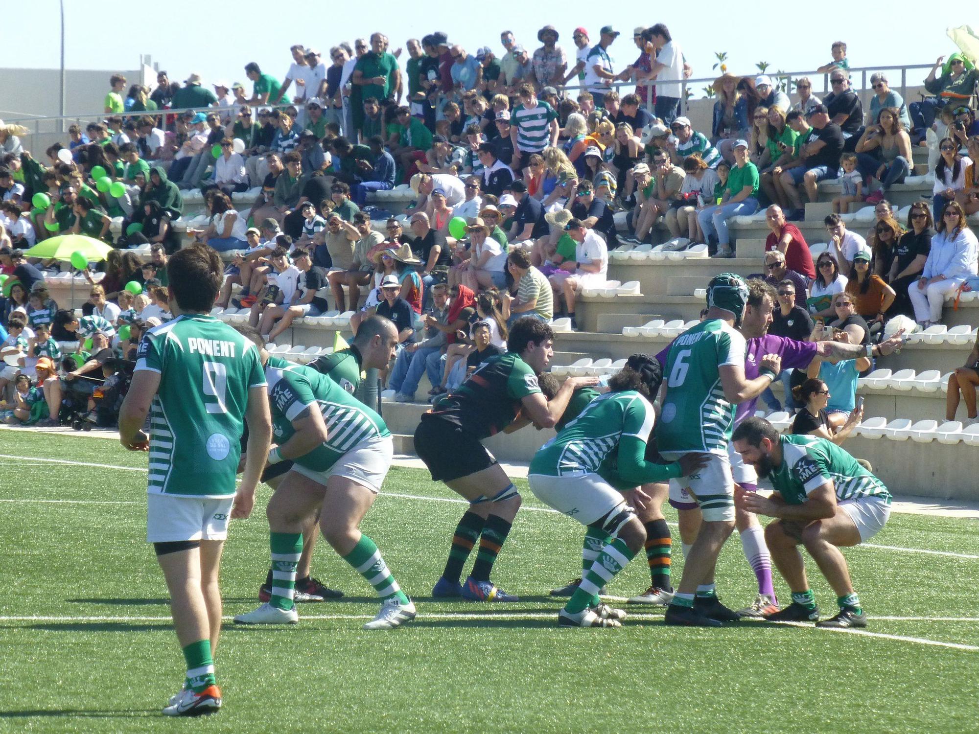 El Ponent-Shamrock de la Liga Balear de rugby, en imágenes