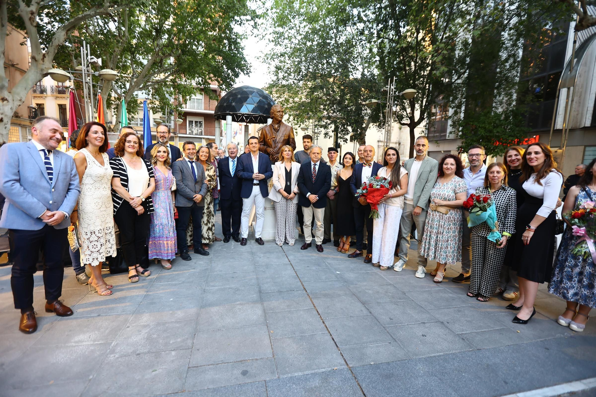 Antonio Gala se hace eterno junto al Gran Teatro