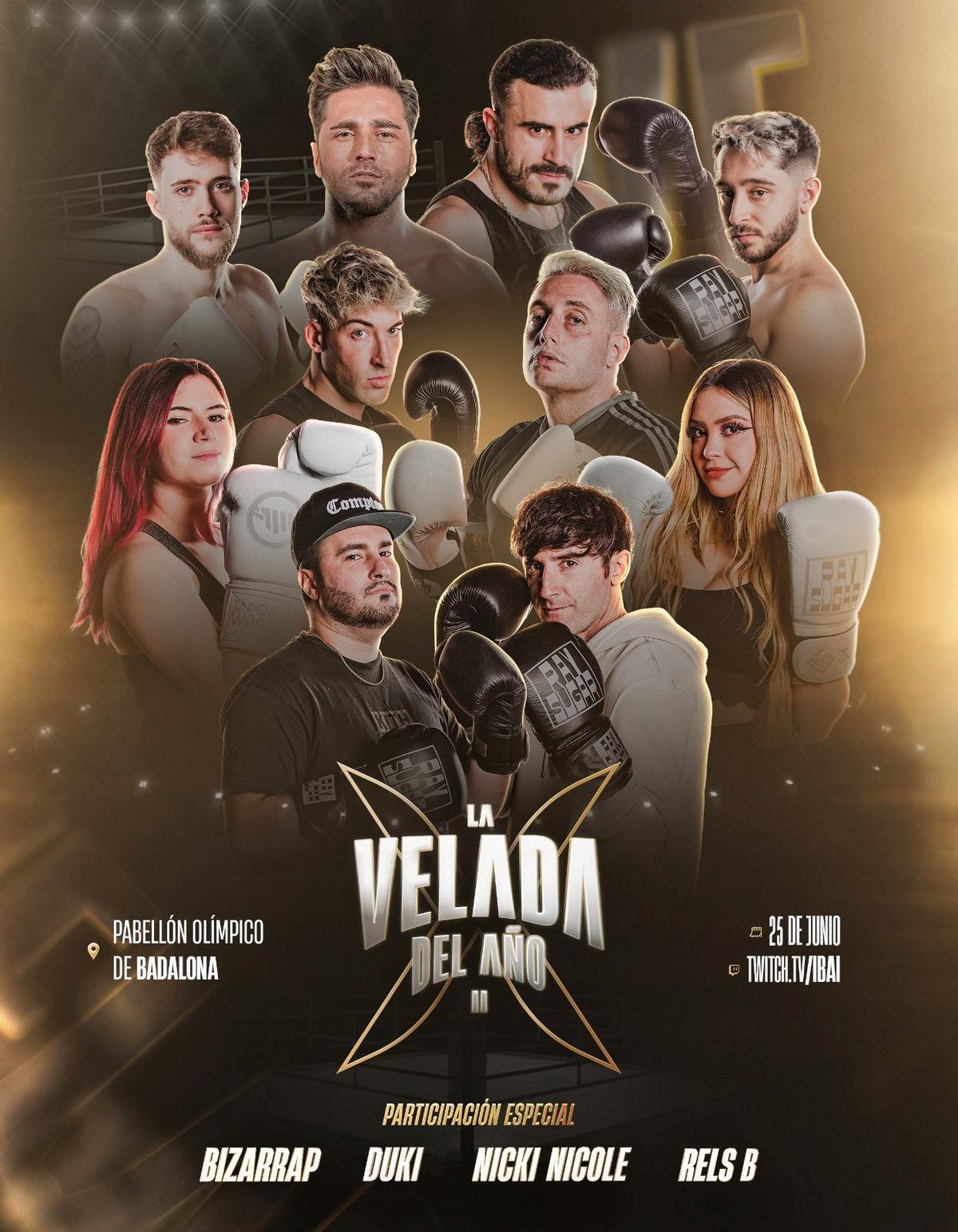 Cartel de La Velada del Año