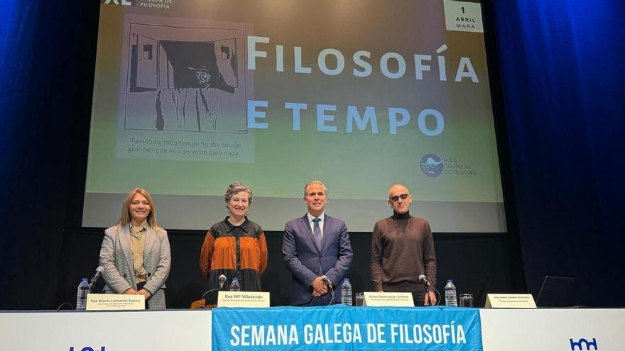 Inauguración de la Semana Galega de Filosofía 2024.