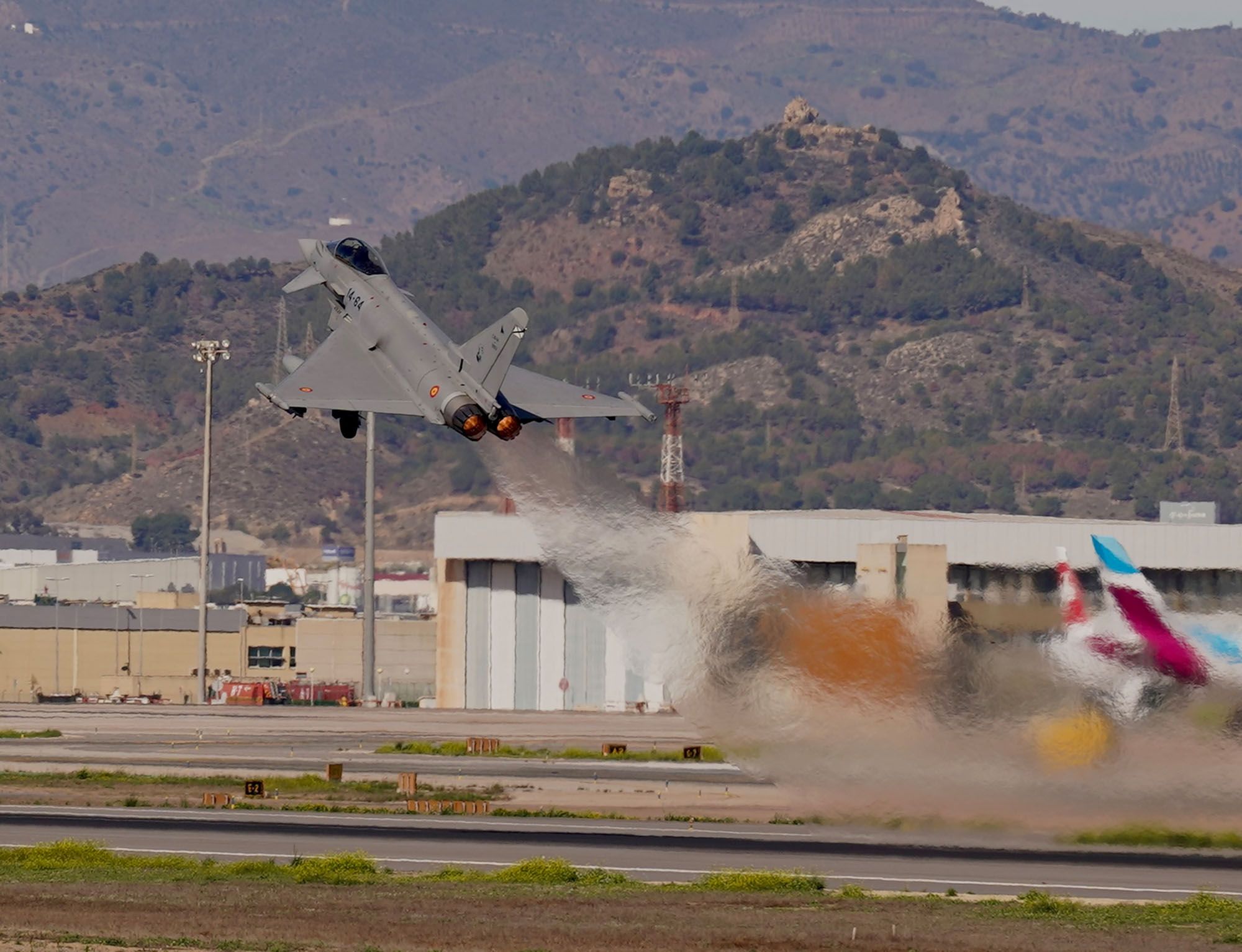 Ejercicio ‘Eagle Eye’ de 2024 en la base aérea de Málaga.