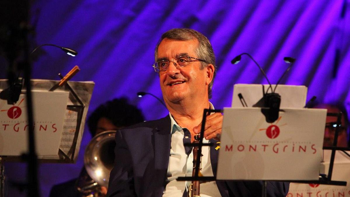 Martí Camós deixarà la Cobla Orquestra Montgrins a finals de febrer de 2022. | TONI FOIXENCH