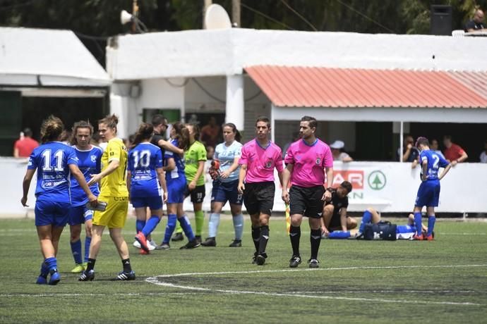 21-04-19 DEPORTES. CAMPO DE FUTBOL DE ARGUINEGUIN. ARGUINEGUIN. MOGAN. Futbol femenino FEMARGUIN-TACUENSE. Partido de vuelta de la eliminatoria para clasificarse para la promoción de ascenso a Primera. Fotos: Juan Castro.  | 21/04/2019 | Fotógrafo: Juan Carlos Castro