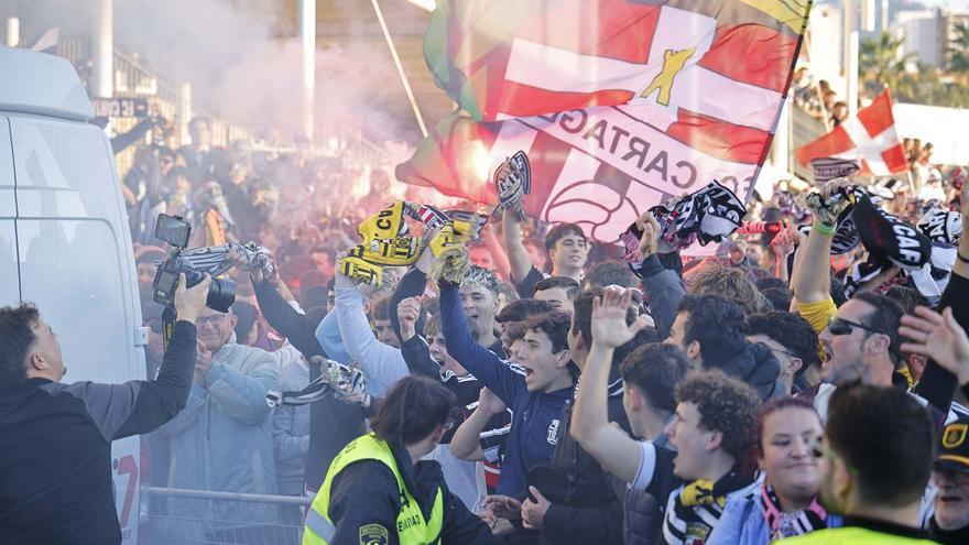 El derbi regional, en imágenes