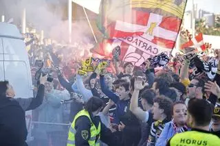 El derbi regional, en imágenes