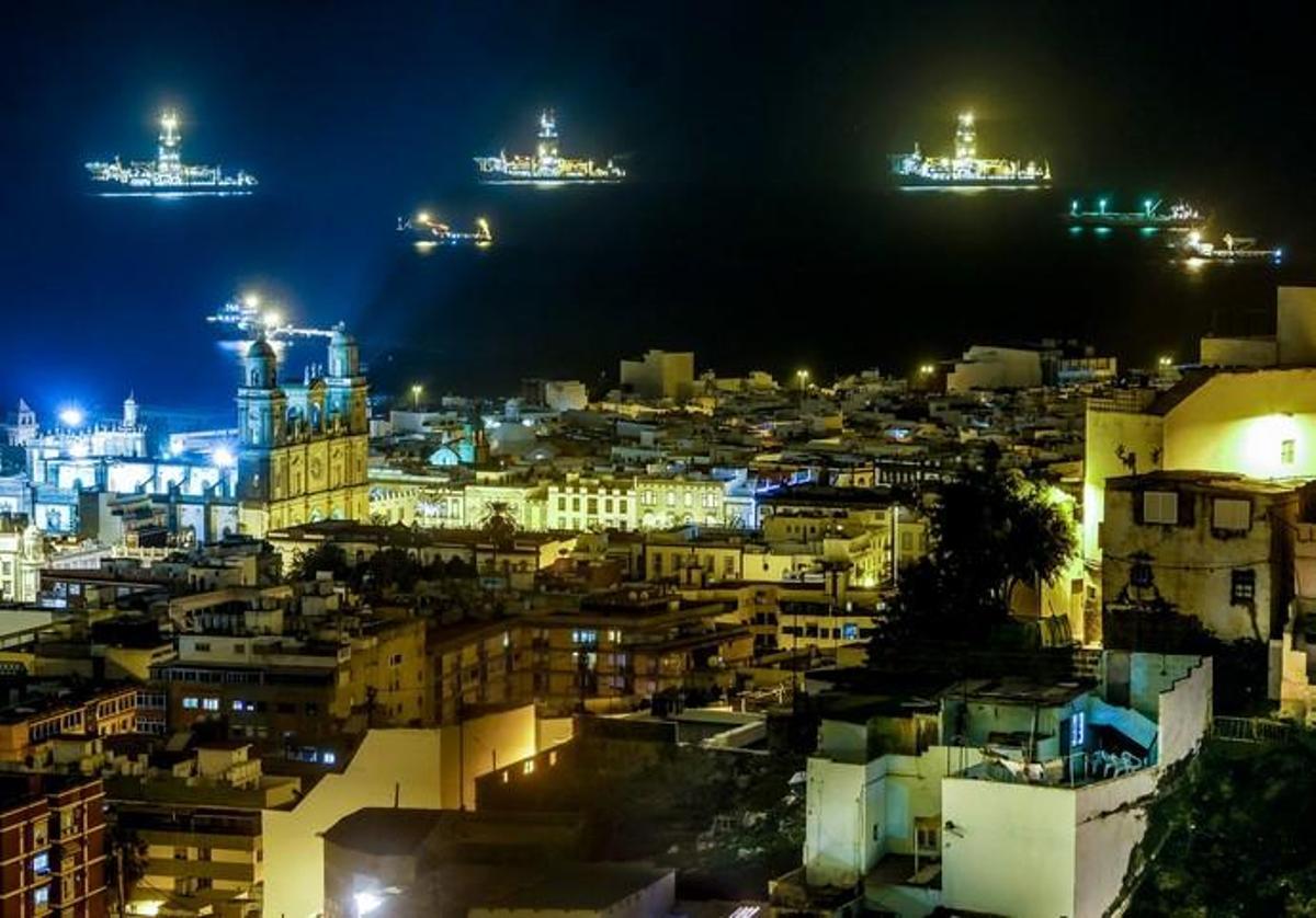 07-12-18. LAS PALMAS DE GRAN CANARIA. Vista ...