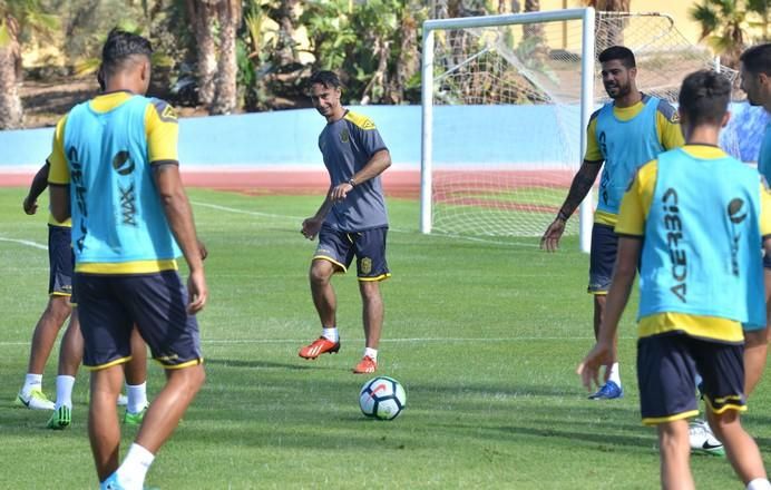 Primer entrenamiento de la UD Las Palmas