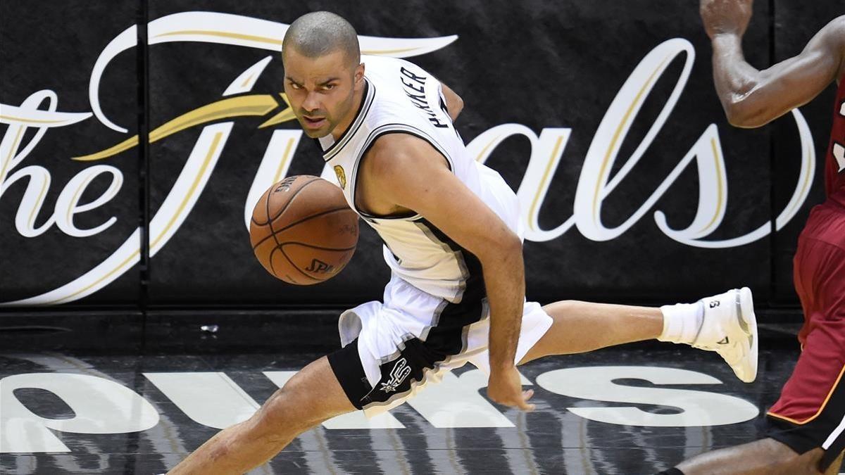 Tony Parker, en las finales de la NBA del 2014.