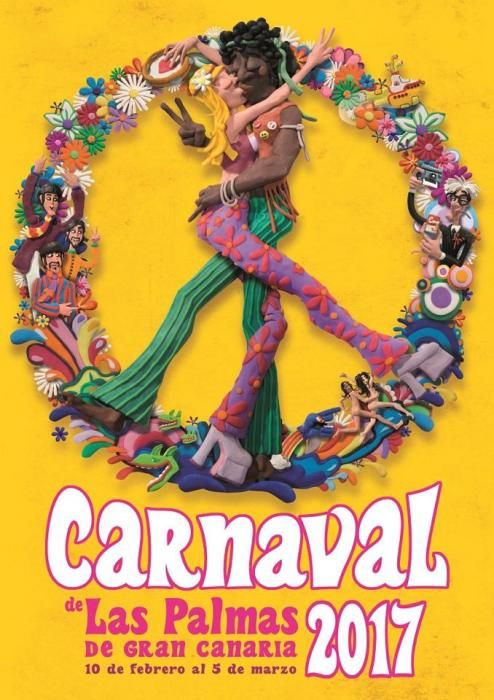 Presentación del cartel del Carnaval de Las Palmas de Gran Canaria 2017