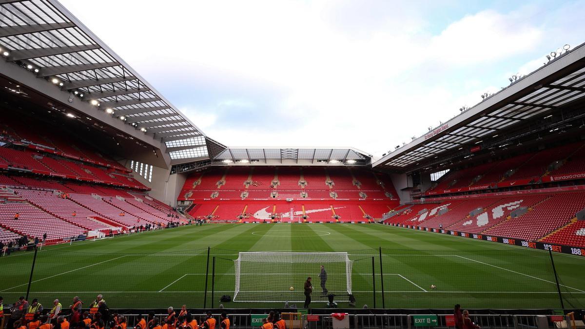 Anfield, uno de los estadios más antiguos del mundo