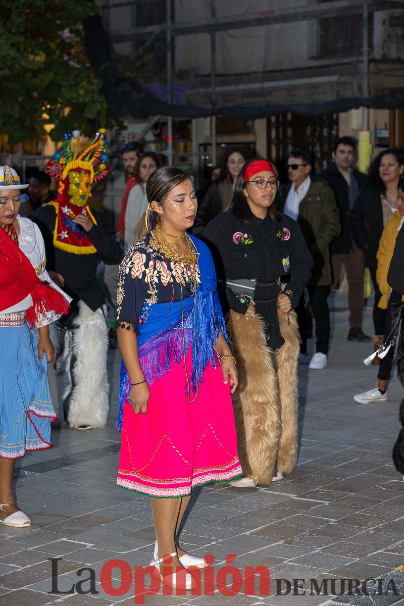 La comunidad ecuatoriana en Caravaca celebra la Virgen de ‘El Quinche’