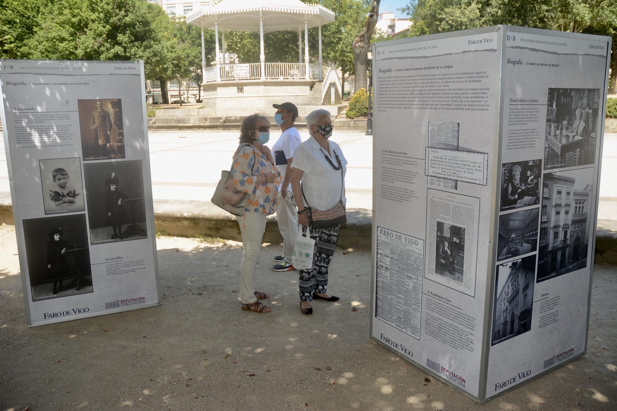 Un paseo por Pontevedra con Emilia Pardo Bazán a través de FARO