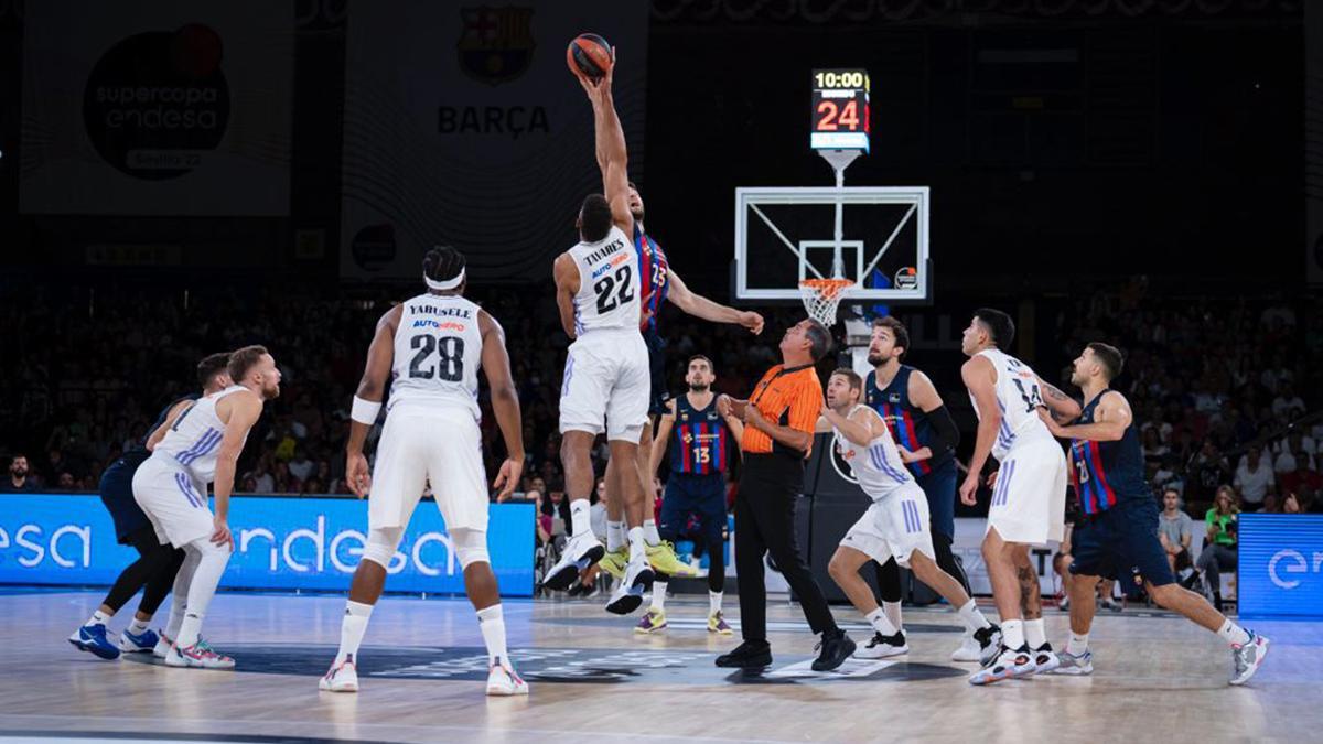 Resumen del Real Madrid 89-83 Barça de la final de la SuperCopa de Endesa