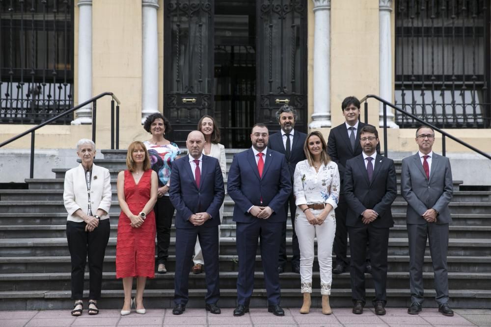 El nuevo equipo de gobierno del Principado