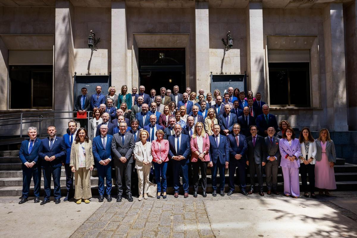 Asistentes a la asamblea general de la Conferencia de Rectores de las Universidades Españolas