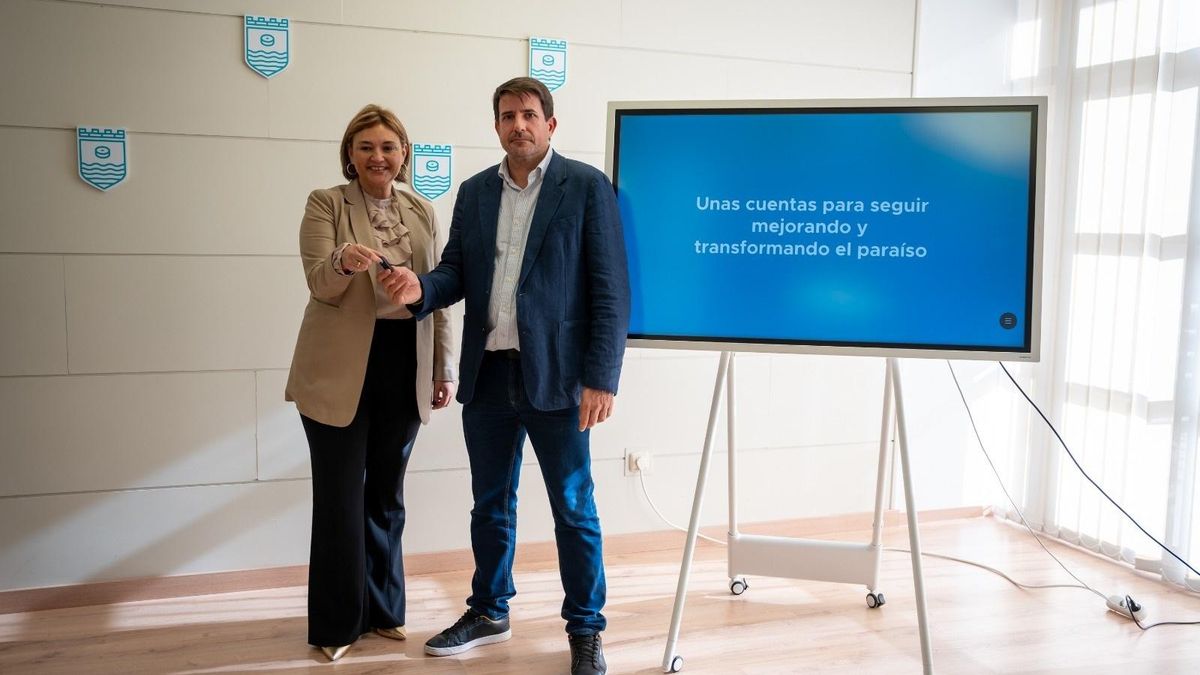 La alcaldeda de Torremolinos, Margarita del Cid, ha presentado los presupuestos para 2025.