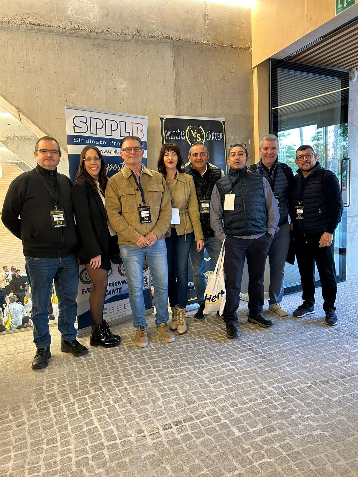 Representantes del SPPLB del Ayuntamiento de Benidorm a los que la jusiticia da la razón.