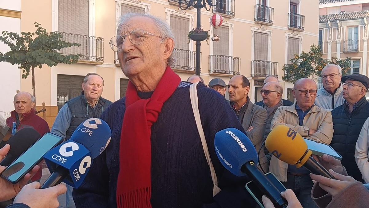 Pedro Costa expresa su rechazo a la iniciativa de revocar su título de Hijo Predilecto de Águilas