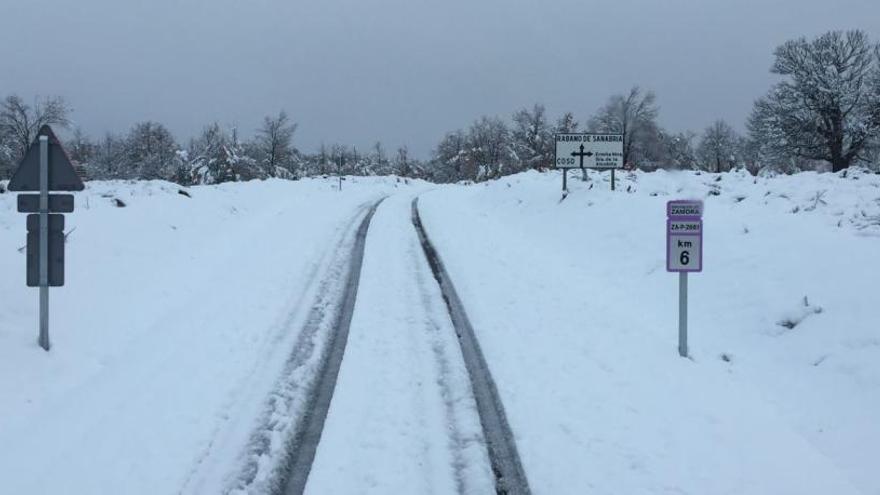 Nevada en Sanabria.