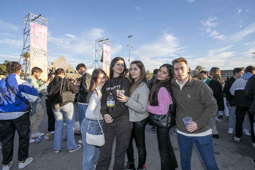 Las imágenes de la macrofiesta universitaria en La Fica (27/01/2023)