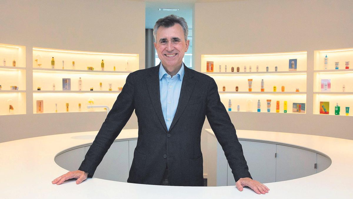 Juan Naya, CEO de ISDIN, en la sede del grupo de Barcelona.