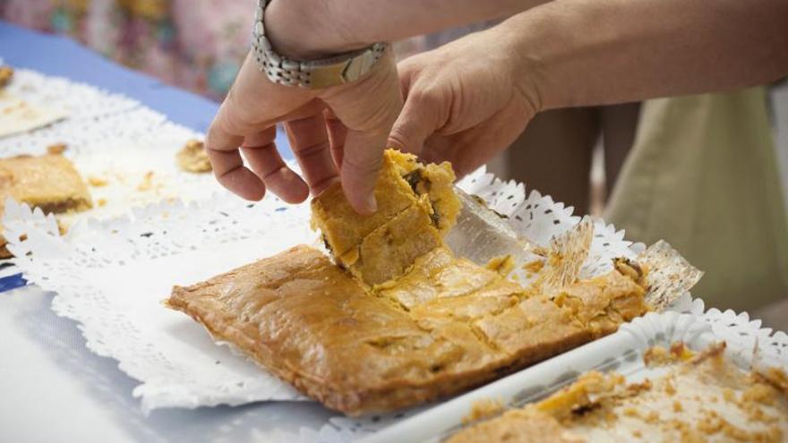 Imagen de una empanada casera.