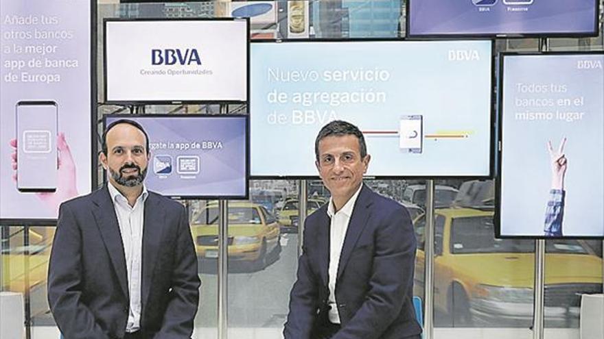 BBVA integra en su aplicación productos de otros bancos