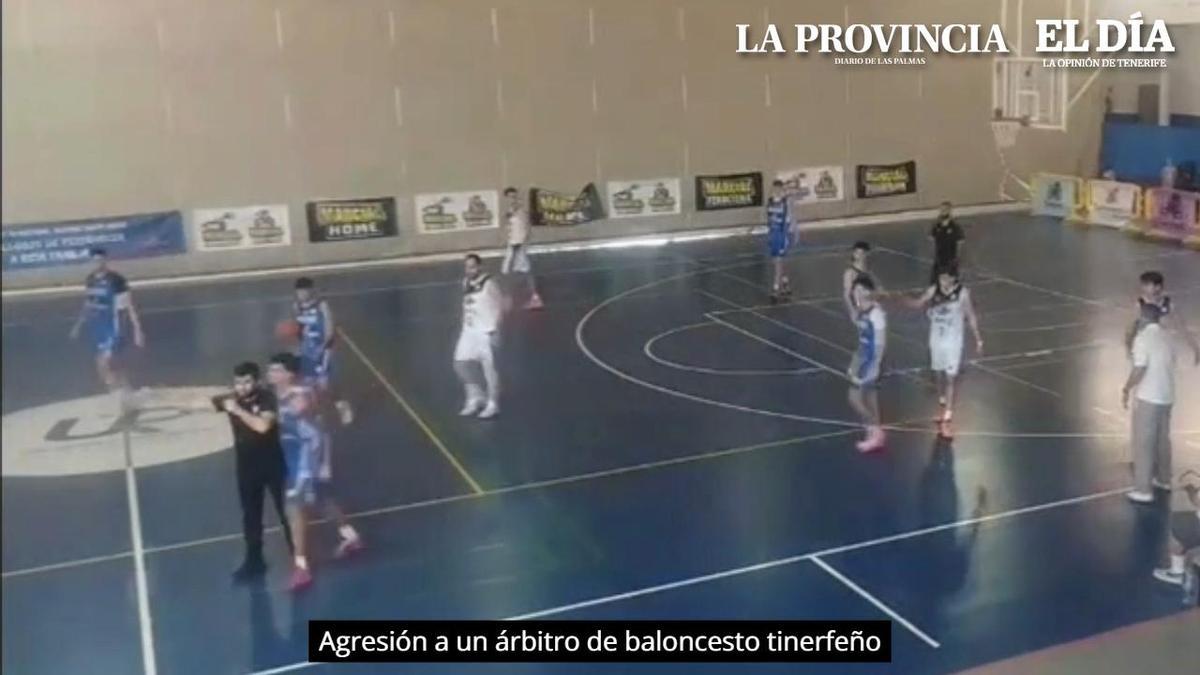 Agresión a un árbitro de baloncesto en Fuerteventura